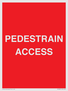 PEDESTRAIN ACCESS